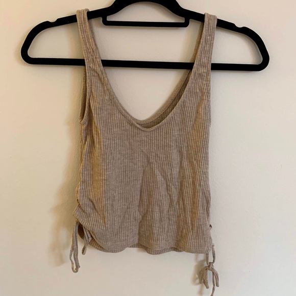 Urban Outfitters side tie tank top - Picture 2 of 3